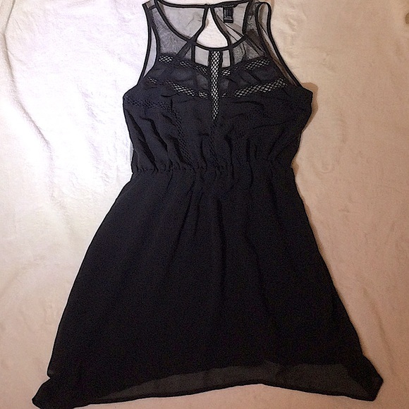 ⭐️ Forever 21 Lace, Sheer Mesh Midi Dress - Picture 14 of 14